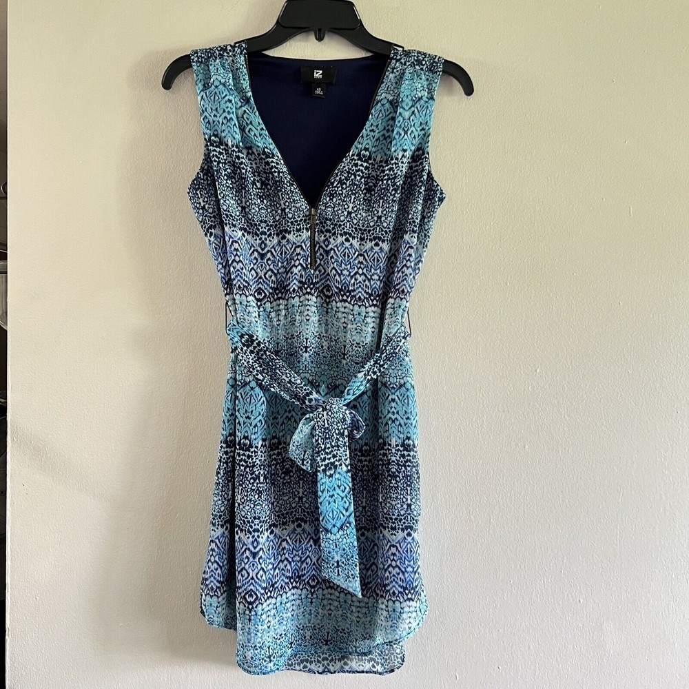 Iz Byer Women Blue Casual Dress Size XS B11